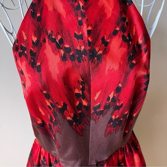 Tibi halter open back pirouette mini dress sz 4 - Picture 8 of 8